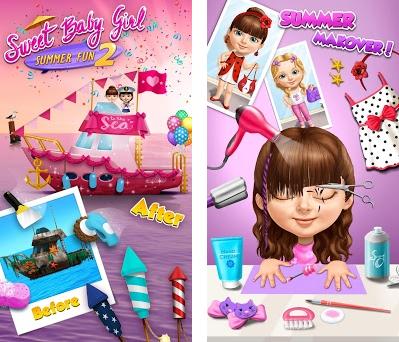 Sweet Baby Girl Summer Fun 2 - Sunny Makeover Game preview screenshot