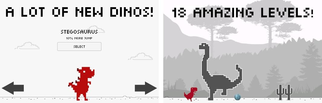 Jumping Dino preview screenshot
