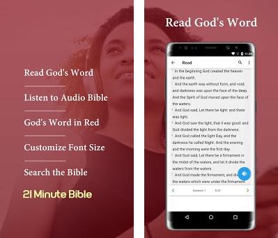 Light Bible: Daily Verses, Prayer, Audio Bible preview screenshot