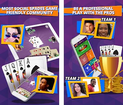 VIP Spades - Online Card Game preview screenshot