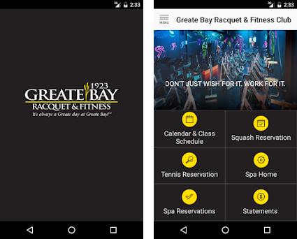 Greate Bay Racquet and Fitness preview screenshot