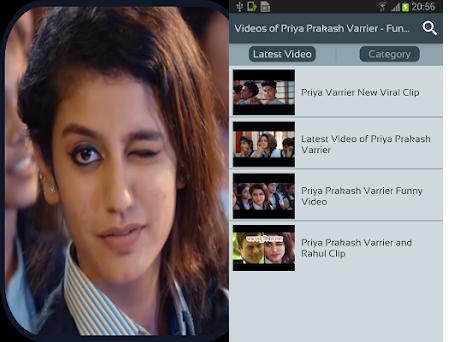 Videos of Priya Prakash Varrier - Funny Viral Clip APK Download for Windows  - Latest Version 