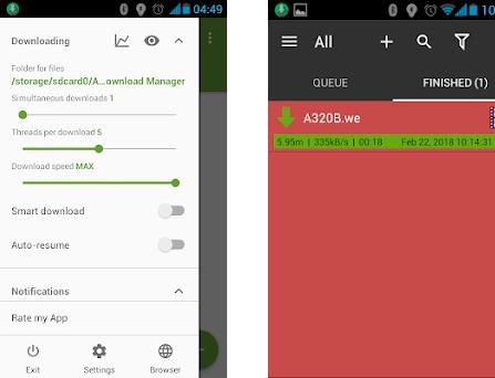 AIDM Download Manager: Fast Downloader preview screenshot