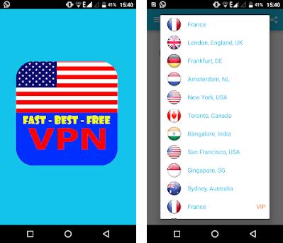 US VPN FAST FREE preview screenshot