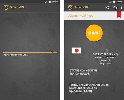 Super Vpn Unblock: Unlimited Turbo VPN Pro preview screenshot