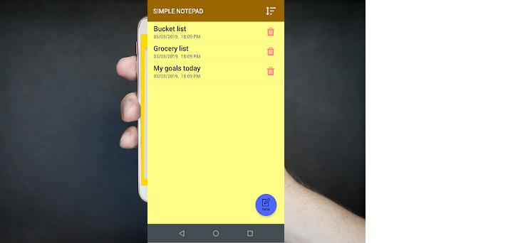 simple notepad apk download