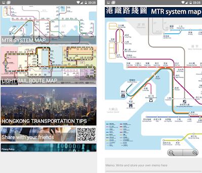 Hong Kong MTR Mobile preview screenshot