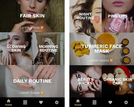 Skincare and Face Care Routine preview screenshot