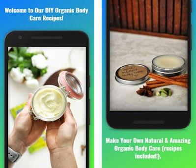 Organic Body Care Recipes Guide preview screenshot