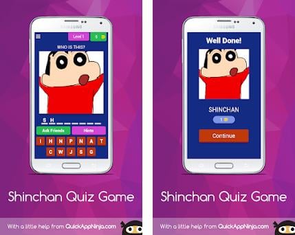 Shin-Chan Quiz Game 2021 preview screenshot